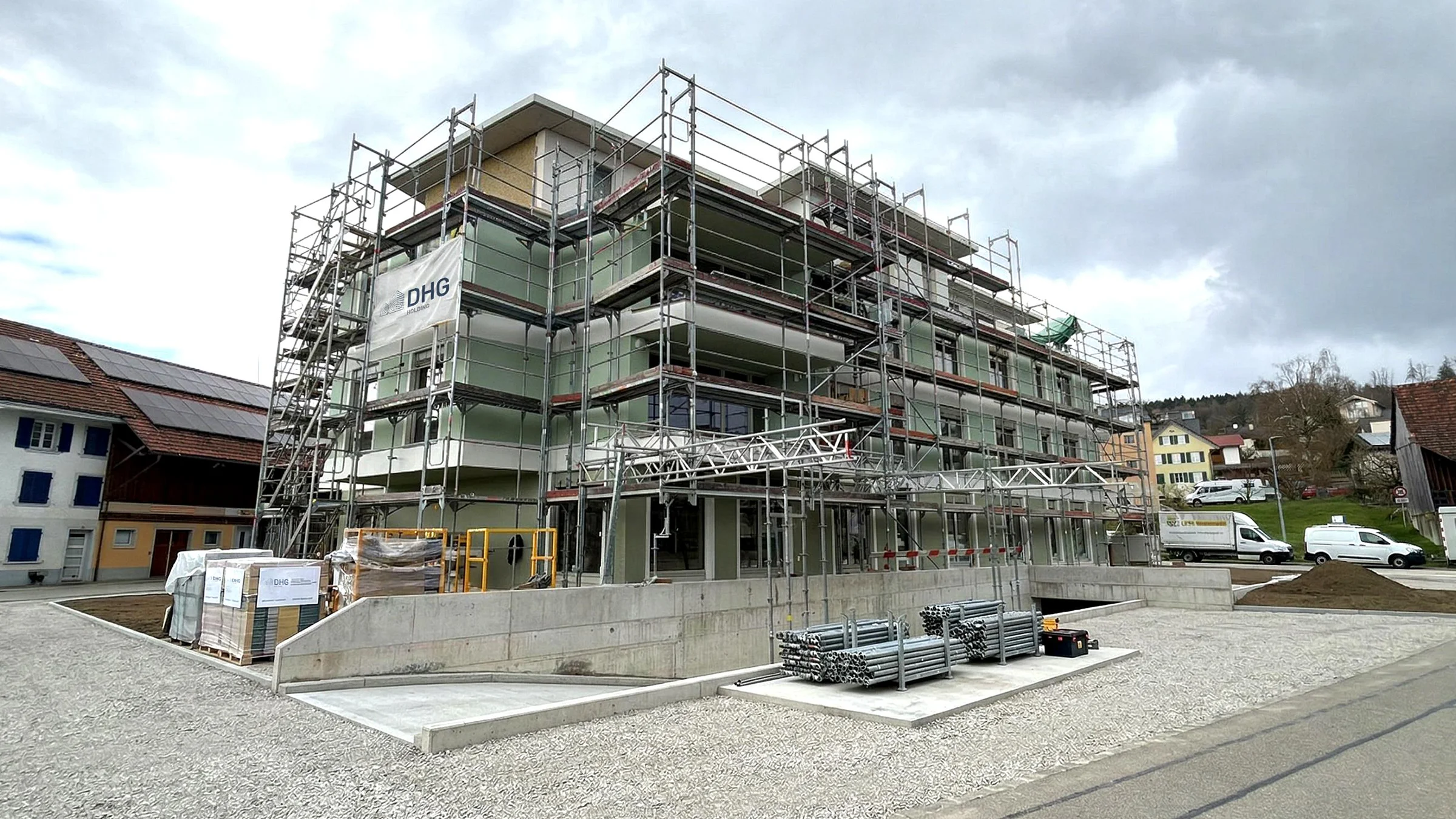 New Construction Project in Zurich Metropolitan Area Reaches Final Phase